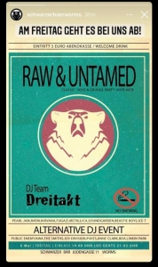 Raw & Untamed: Die classic Indie- & Grunge Party" mit Dreitakt (Engert/Schimanski) @ Schwarzer Bär