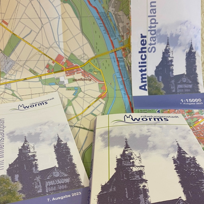 Stadtplan Worms neu aufgelegt - WO! Magazin - DAS Wormser Stadtmagazin