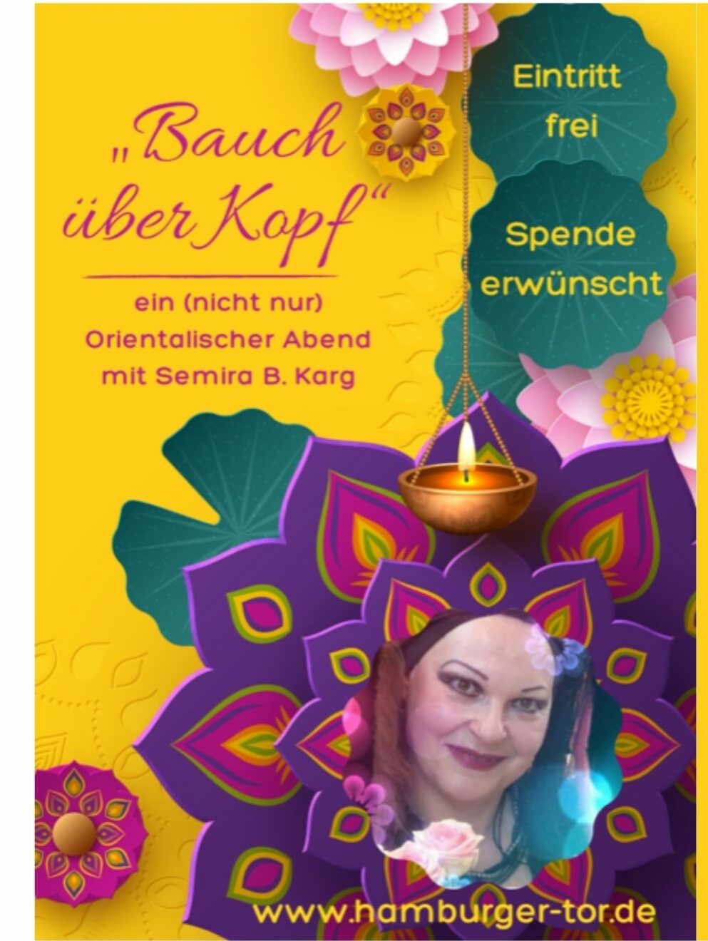 „Bauch über Kopf“. Ein (nicht nur ) orientalischer Abend am 15.9. im ...