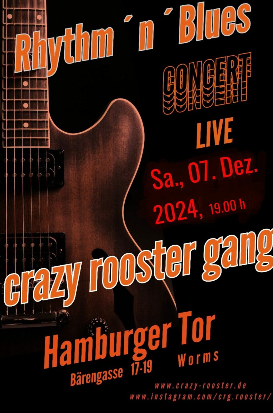 CRAZY ROOSTER GANG am 7.12. im HAMBURGER TOR - WO! Magazin - DAS ...